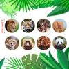 500pcs Zoo Animals Cartoon Stickers for Kids