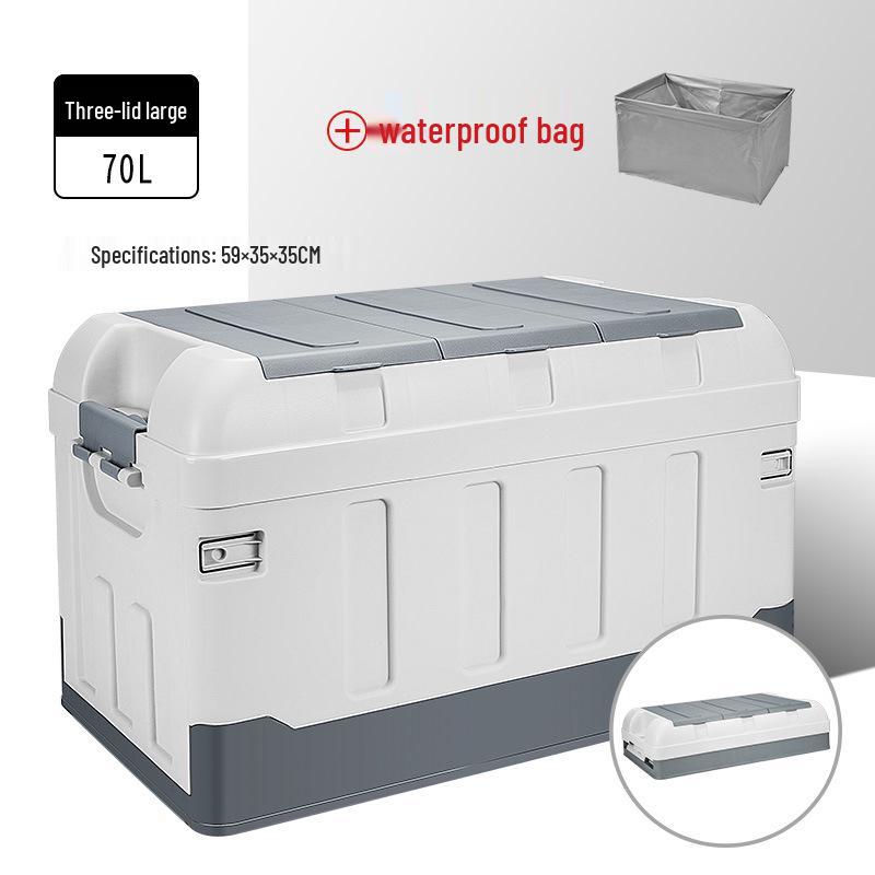 Foldable Car Trunk Organizer & Camping Storage Box