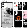 MaiYaCa Handball Sport Phone Case Shell For iPhone 17 Air 12 13 16 Pro Max 15 14 Plus Cover Coque