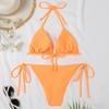2024 Summer Women's Sexy European & American Split-Strap Bikini Swimsuit