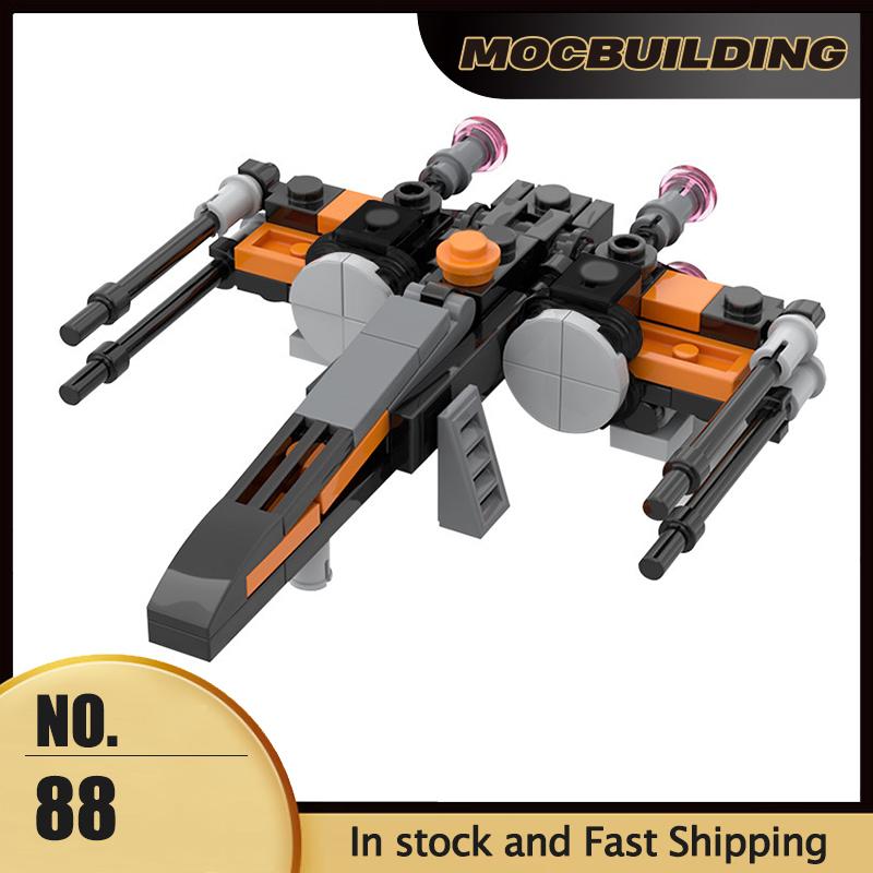 Micro Imperial Fighters MOC Building Block Republic Gunship Starfighter Spaceship DIY Assembly Bricks Children Toys Xmas Gifts