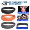 Patella Kniebandage Schmerzlinderung Patellasehnen-Stützgurt Silikon-Kniebandage zum Laufen, Fitness, Treppensteigen, Basketball