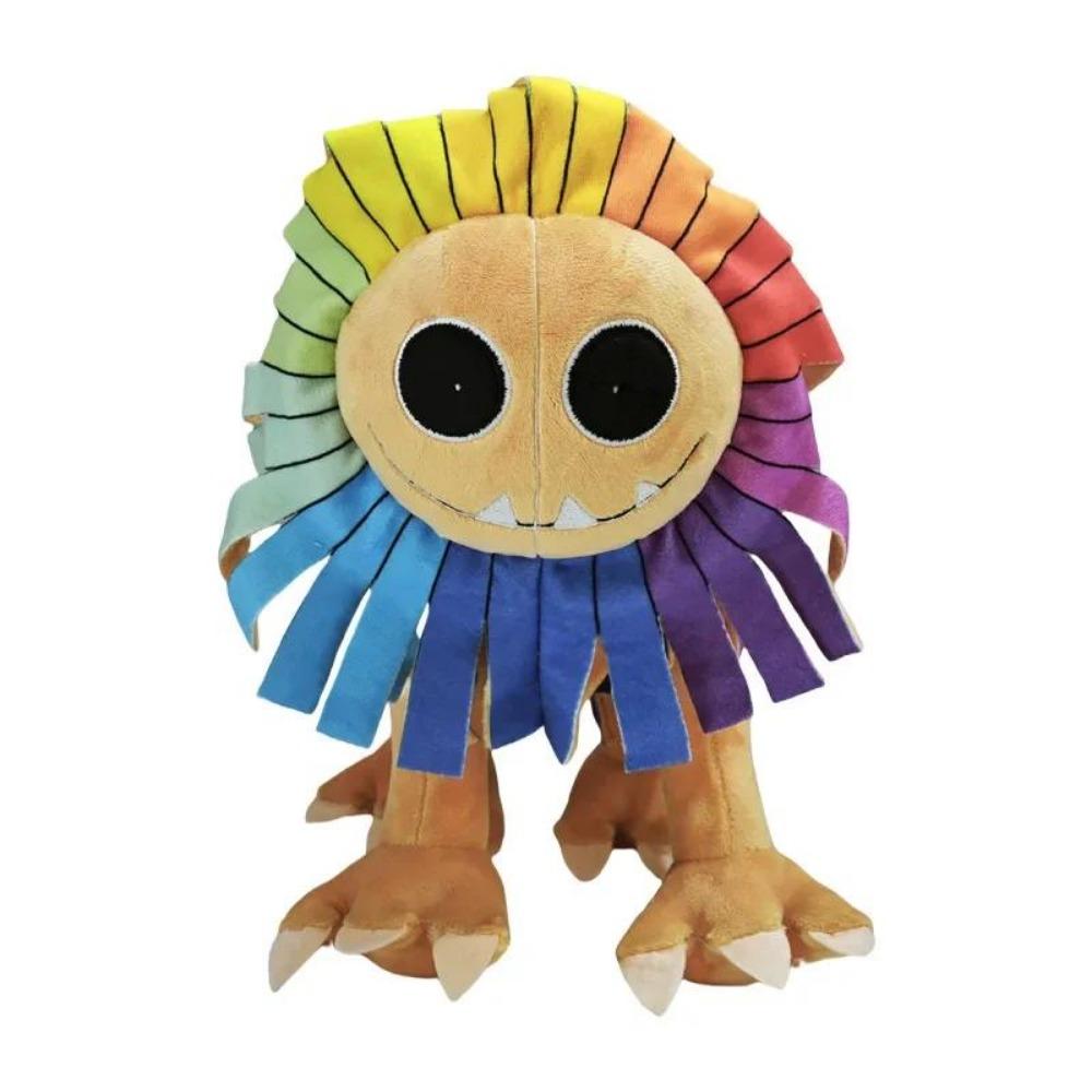 Nightmare Critters Plush Color Lion Toy Doll Smile Critters Cute Kawaii Model Dolls Playtime Bedroom Decoration Christmas Gifts