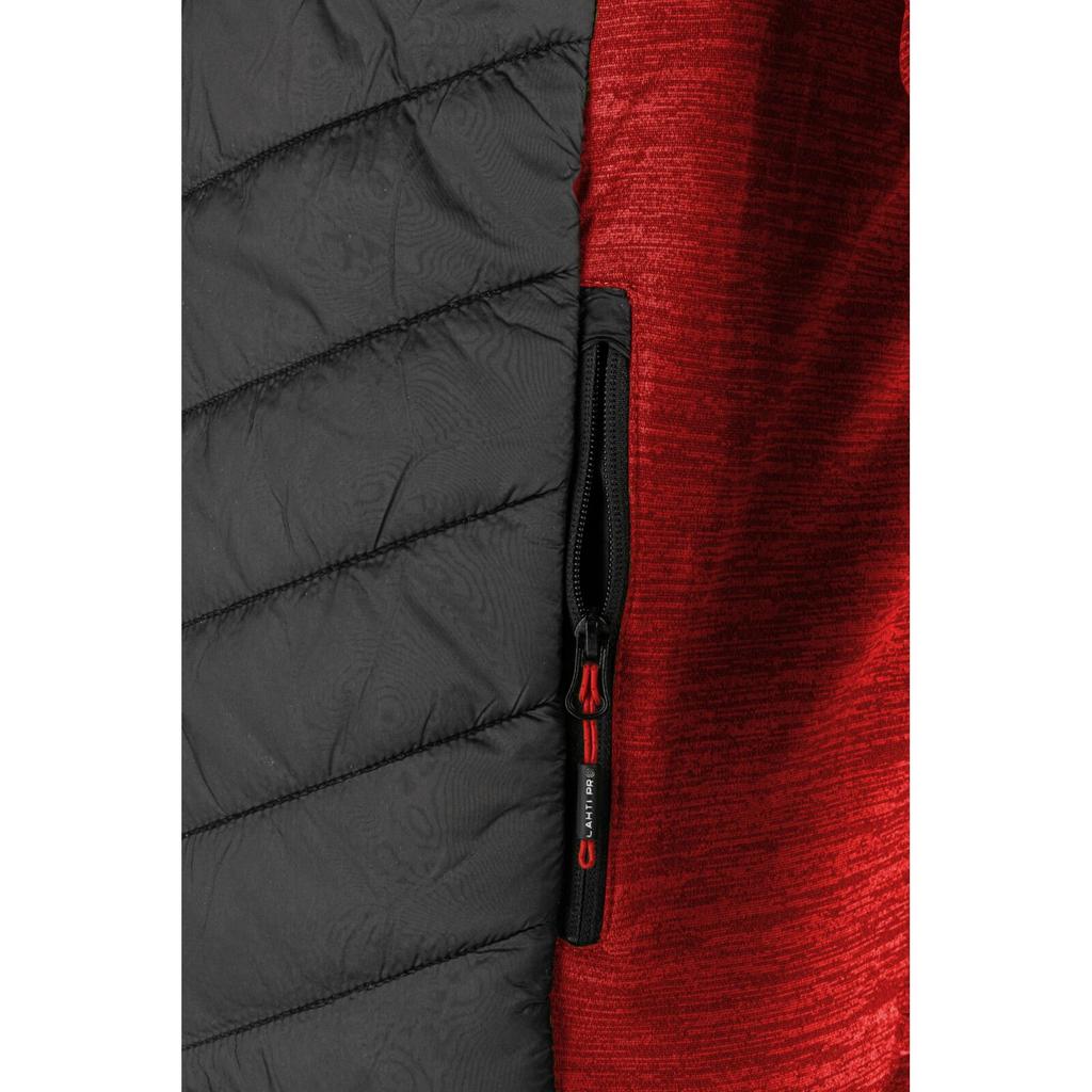 Red and Black Insulated Sweatshirt, "3Xl", Ce, Lahti
