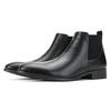 Men's Chelsea Boots Foreign Trade Small Square Head Men's Shoes Versatile Fashion Men's Short Boots Ankle Boots