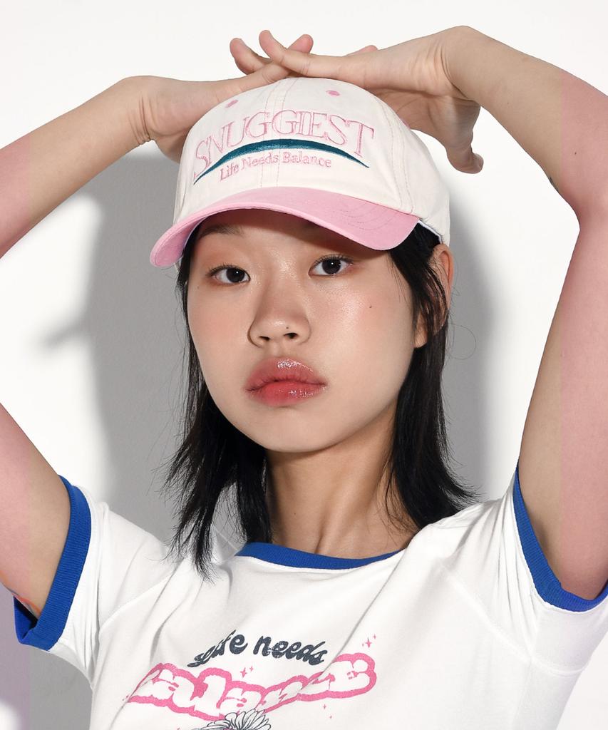 SNUGGIEST Sngst Washed Ball Cap [Icy Pink]