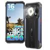 HOTWAV Cyber 17,Telefono Cellulare da Esterno,16GB(6+10)+128GB, Android 16, 6200mAh 20W, Fotocamera 48MP, Dual SIM 4G/NFC/OTG/Lanterna da Campeggio Super Luminosa