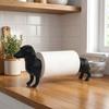 Functional Dachshund Paper Towel Holder 3D Printed Dachshund Decor Stand  Home Decor