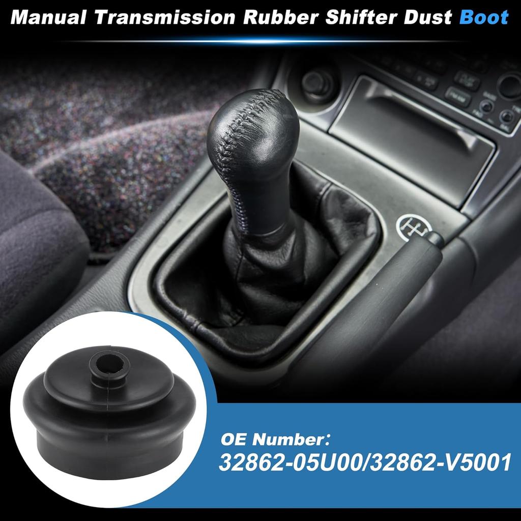 No.32862-05U00 Manual Transmission Rubber Shifter Dust Boot for Nissan 200SX 1986-1988 for Nissan 240SX 1989-1995 for Nissan 300ZX 1986-1989 Shift