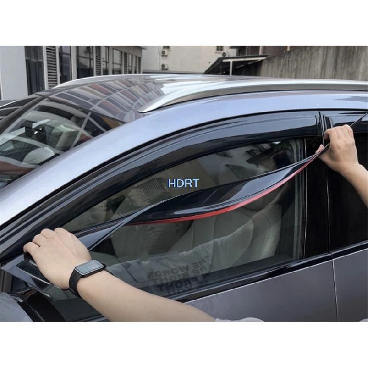 For BYD Sealion 06/Sealion 6 2025 + Car Styling Window Visor Shelter Sun Rain Deflector Rear View Mirror Weather Shield Cover