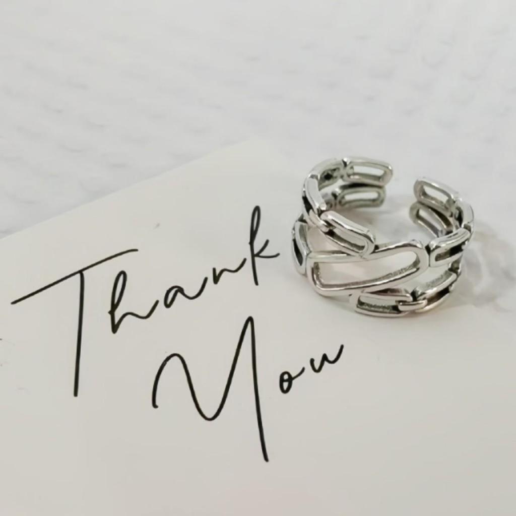 Retro European & American Open Punk Ring - Women's Simple Student Index Finger Jewelry