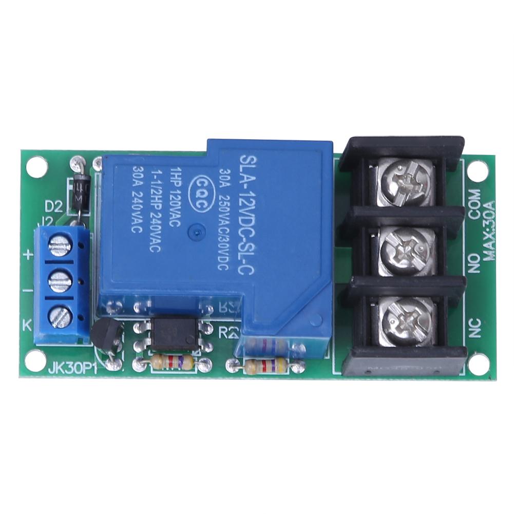 2pcs 1Way 30A Relay Expansion Module Low Level Trigger with Optocoupler Isolation 12V