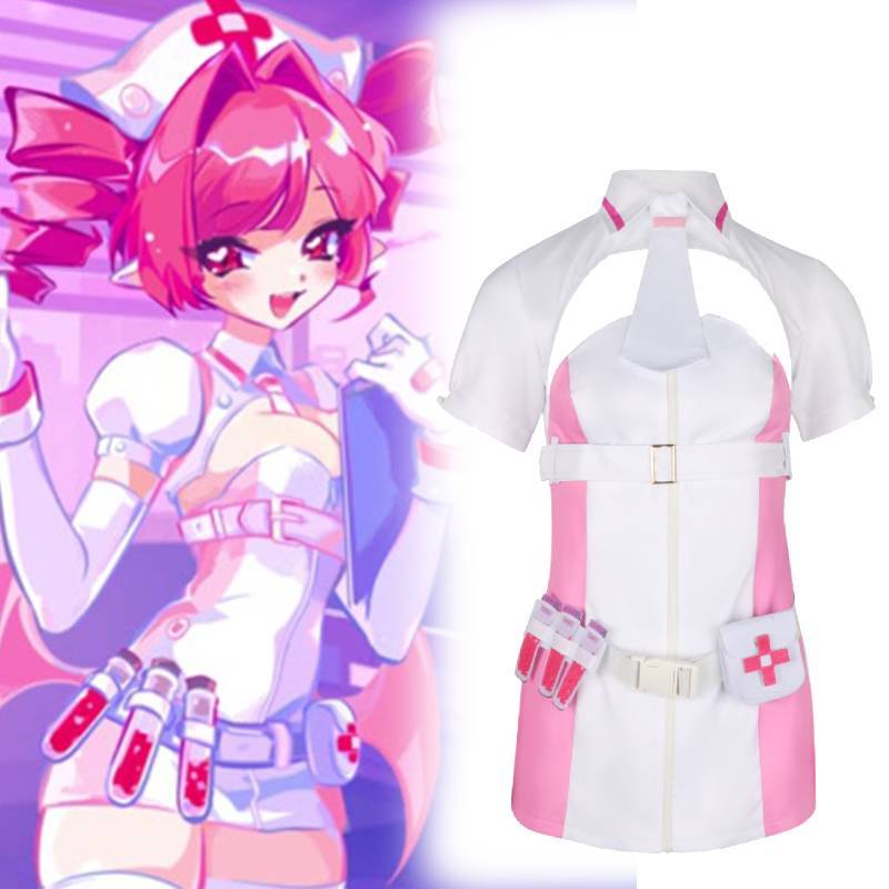 Muse Dash Cosplay Costume For Girls With Polyester Fabric For Halloween And Anime Role Play