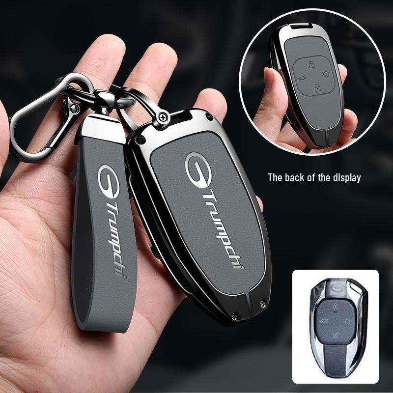 Compatible with Trumpchi GM8, Shadow Leopard, GS8, Shadow Cool, GS3, E9, E8, ES9: Key Cases, Pouches, Buckles & Alloy Protectors.
