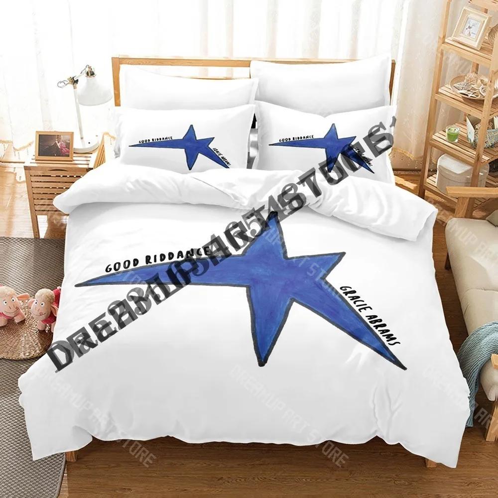 3D Print Gracie Abrams Bedding Set Single Twin Full Queen King Size Bed Set Adult Kid Bedroom Duvetcover Sets Bed Sheet