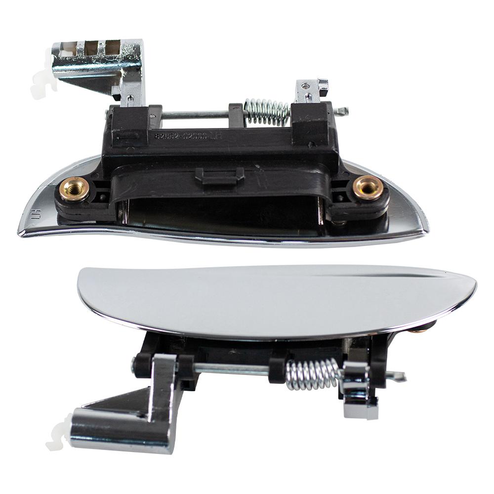 8265001000 8266001000 Front Rear Left And Right Door Handle Black Chrome For Hyundai Atos