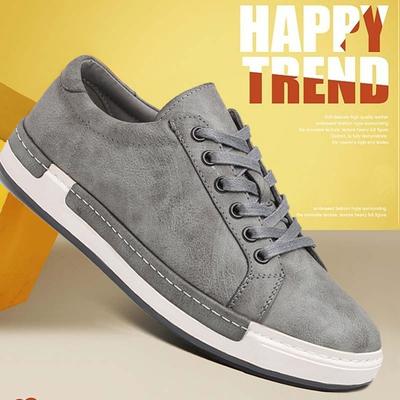 Men's Fashion Leather Shoes Casual Shoes High Quality Oxford Flats Shoes Casual Sneakers Shoes Flat Shoes