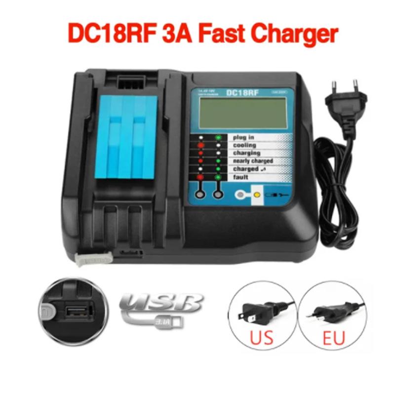 18V 8000mAh Lithium-Ion Replacement Battery for Makita BL1860B Power Tools