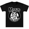 Misfits Shirt Rock Vintage for Youth Want Your Skull Graphic Printing Short Sleeve 80s Concert Classic Adult TShirt Black