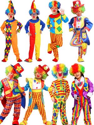 Children's Festival Clown Costume - Dress-up & Cosplay Outfit for Performances