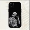 Custodia per Telefono Justin Singer B-Bieber Per iPhone 15,14,13,12,11,Pro,X,XS,Max,XR,Plus,Mini Morbida Nera