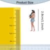 1:64 Long Hair Girl 3D Character Model Photo Prop Dioramas Hugging Bear Tiny People for Micro