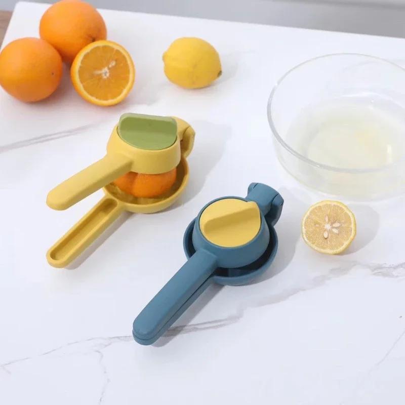 Manual Juicer Citrus Lemon Squeezer Lime Juice Press Professional Household Kitchen Tools for Squeeze The Freshest Juice-Yellow