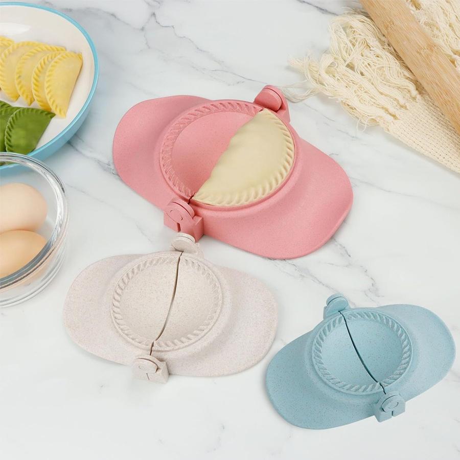 3pcs Dumpling Skin Machine, Creative Dumpling Machine, Kitchen DIY Dumpling Machine, Manual Corn Cake Machine, Dumpling Skin Dumpling Mold