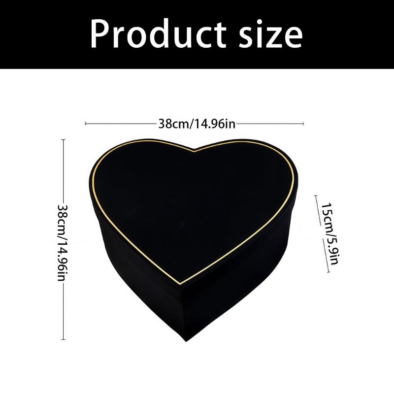 Heart Shaped DIY Flower And Fruit Packaging Box For Weddings And Special Event