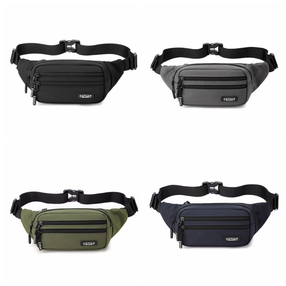 Large Capacity Sports Phone Bag Multi-function Men Chest Bag Gym Bag Running Waist Bags  Sports