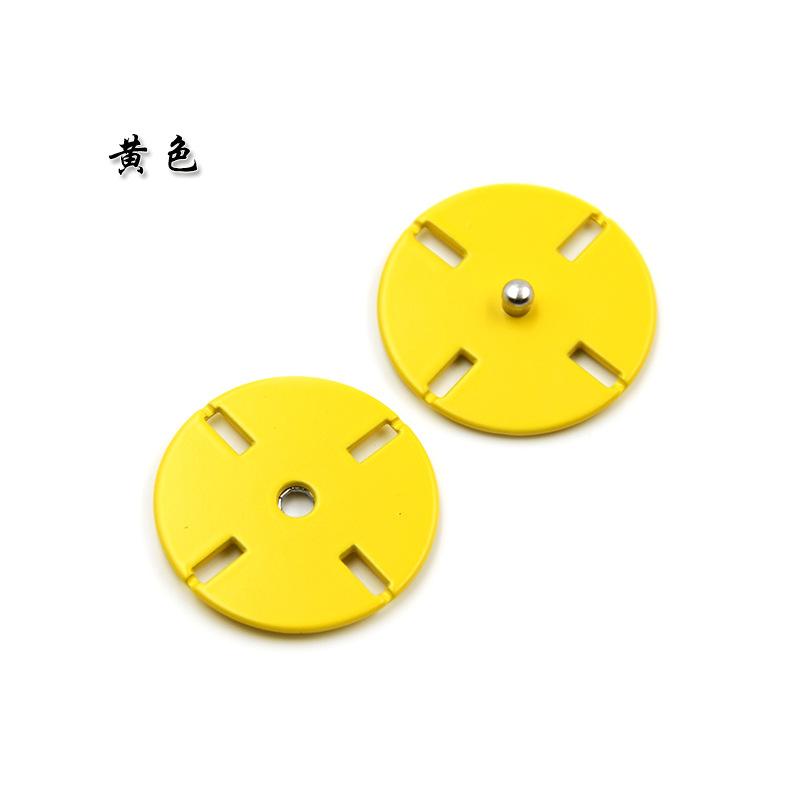 Three Love Flat Metal Button Snap Button Wool Coat Down Jacket Invisible Concealed Button Button