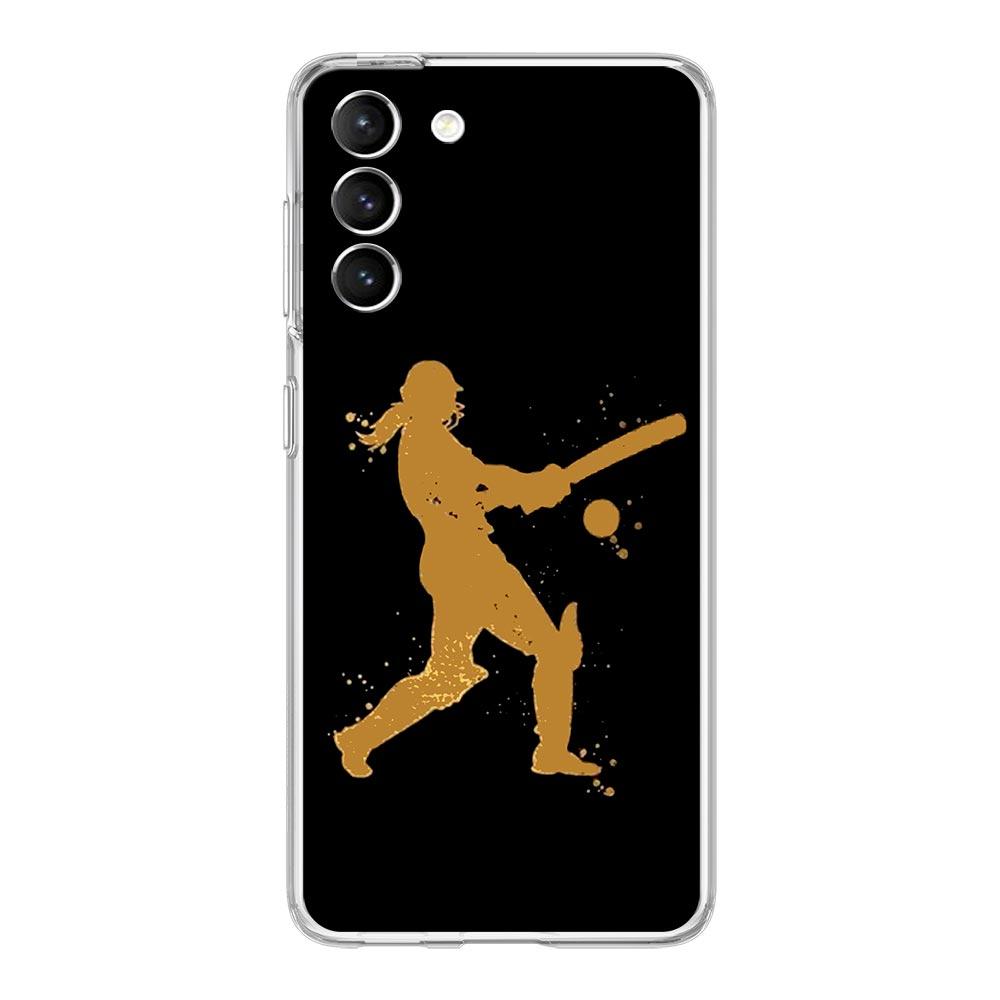 Baseball Clear Silicone Phone Case For Samsung Galaxy S23 S22 5G S20 Ultra S21 FE 5G S10E S9 S8 S10 Plus Soft Shockproof Cover
