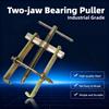Double claw independent puller tool for bearing maintenance/automotive repair, strengthening bearings, automotive machinery