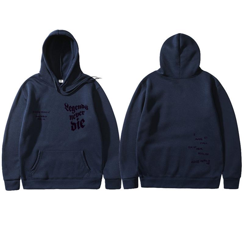 Pánské módní mikiny Pánské Dámské Mikiny s kapucí Módní Ležérní Pulovry Podzim Chlapci Dívky Černá Streetwear Mikina