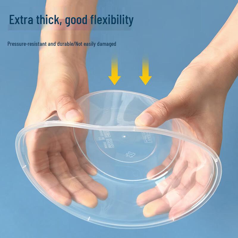 Disposable Round PP Plastic Meal Boxes