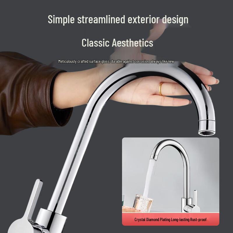 Versatile Kitchen Sink Faucet