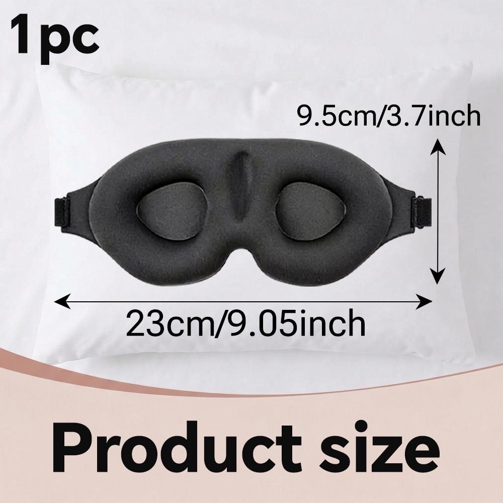 3D Sleeping Mask Eyepatch Block Out Light Soft Paded Sleep Rest Relax Aid Cover Patch Blindfold Face Shade Eyeshade Eyes Patchs
