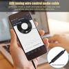 120CM 3.5mm Auditory Cable with Microphones Voice Control for Headphones Car Speakers Smartphones