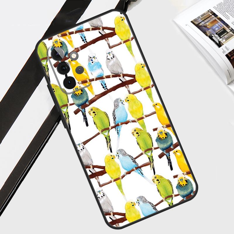 Animal Parrot Birds Case For Samsung Galaxy A55 A35 A15 A56 A36 A26 A16 A06 A54 A34 A14 A12 A22 A32 A52 A13 A53