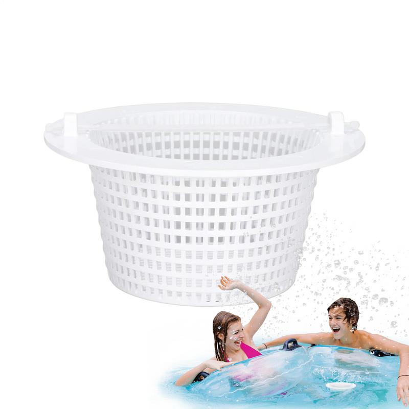 Skimmerkorb für Swimmingpools für Aufstellpools Wasserpflege Ersatzwerkzeug Schmutzentfernung Mit Griff SP1091WM