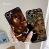 FOR IPhone 14 Afro Girls Art Soft Case for Iphone 14 11 12 Pro 8 7 Plus X 13 Pro MAX SE2020 XR XS RICCU Soft Covers