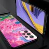 Korean Flower Phone Case for Samsung Galaxy A55 A35 A17 A07 A15 A13 A25 A51 A71 A72 A73 A32 A52 A52S A41 5G Soft TPU Shell Capas
