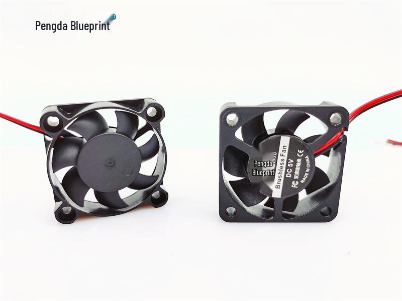 24V 4CM High-Speed Silent Computer Fan with Oil-Impregnated Double Ball Bearings