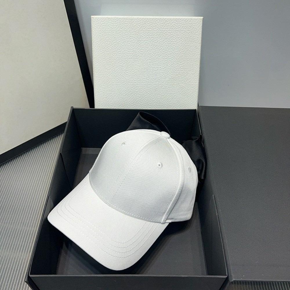 Fashion Versatile Lovely Big Bow Baseball Cap Girl s Streetwear Adjustable Bowknot Hat Cotton Casual Sun Hat белый