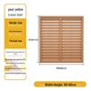 Anti-Corrosion Wood Garden Fence & Climbing Frame for Outdoor Spaces