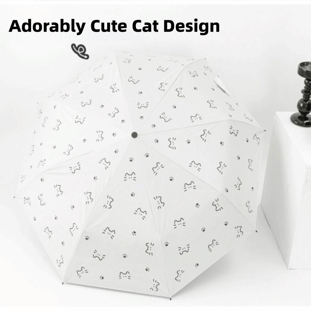 Windproof Sun Umbrella Sun Protection UV Protection Umbrella Fashion Folding Umbrella  Daily Use