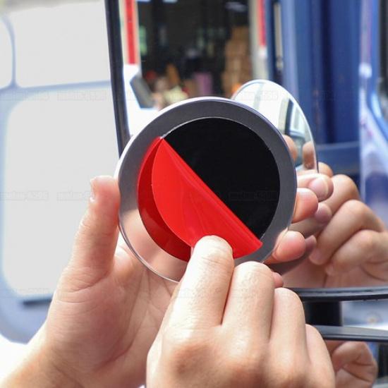 4" Car Blind Spot Mirror Round Convex Wide Angle Rear View Mirrors Accessories