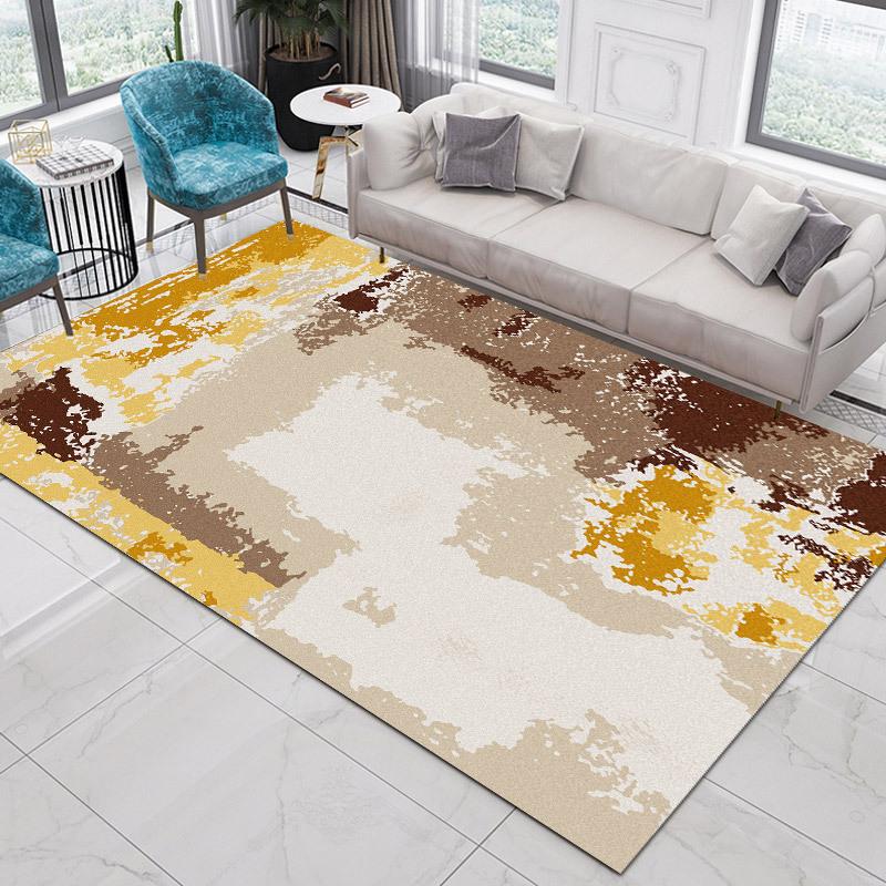 Американский абстрактный ковер для гостиной, журнальный столик, коврик для пола, современный минималистский коврик для спальни 100 * 160cm