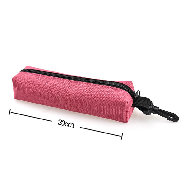 Oxford Cloth Knitting Needles Crochet Tool Wool Storage Bag Tote Organizer Drum Bag Wool Storage Case Crochet Yarn Storage