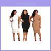 Elegant Women's Summer Bodycon Pencil Cocktail Evening Dress In Plus Sizes